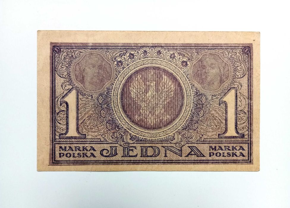 1 Marka 1919 -  PG -  RZADKA  st. UNC-