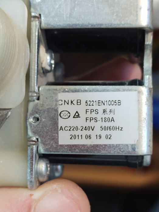 Клапан [соліноїд] пральної машини LG 5221EN1005B