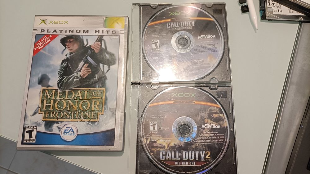 Conjunto de 3 jogos de XBox Classic