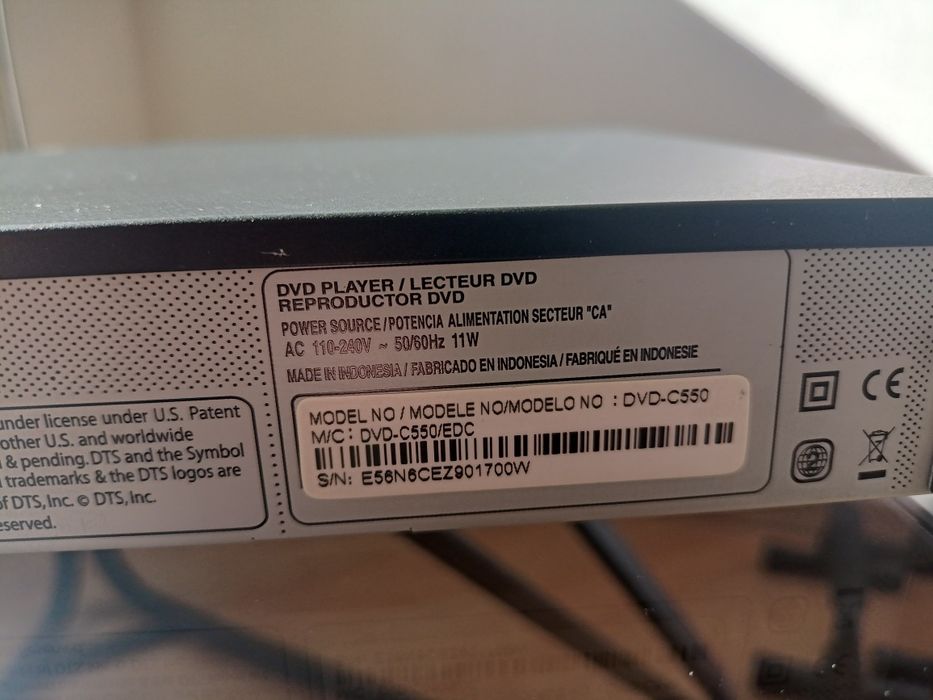 Odtwarzacz  Samsung DVD-C550, pilot