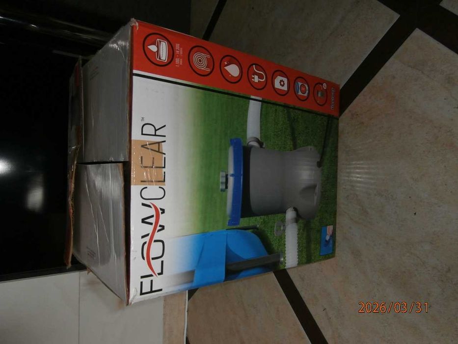 Pompa Filtrująca Basenowa Do Basenu FILTR+Rury Bestway model 58383