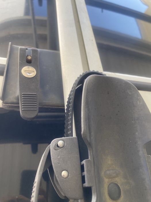 Barra com suporte para bicicleta