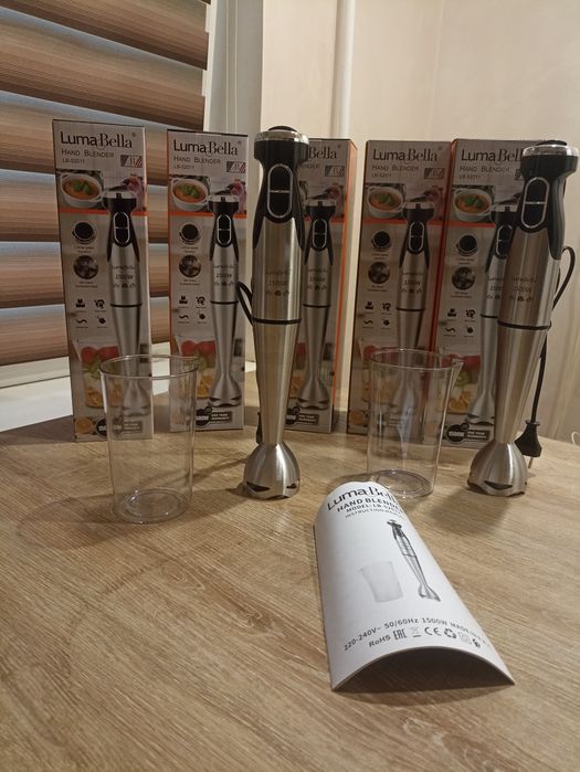 Лідери продажів. 1500W та 1400W  Найпотужніші занурювальні блендери