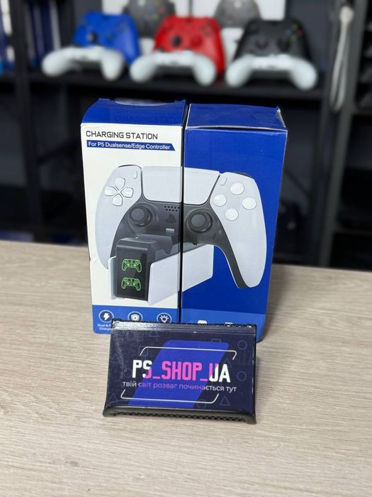 Зарядна станція ps5 для 2х геймпдів DualSense 1|1