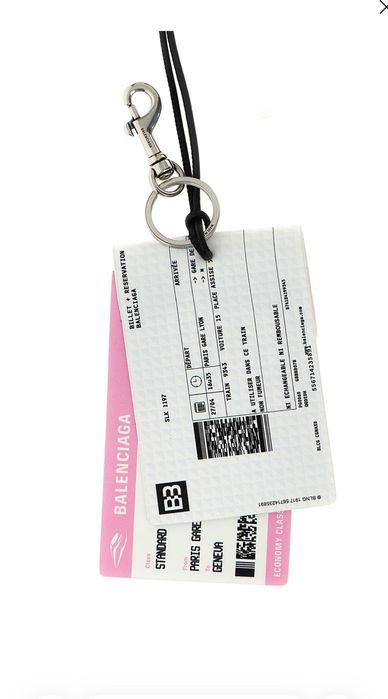 Sprzedam oryginalny brelok / charm Balenciaga “Tickets”