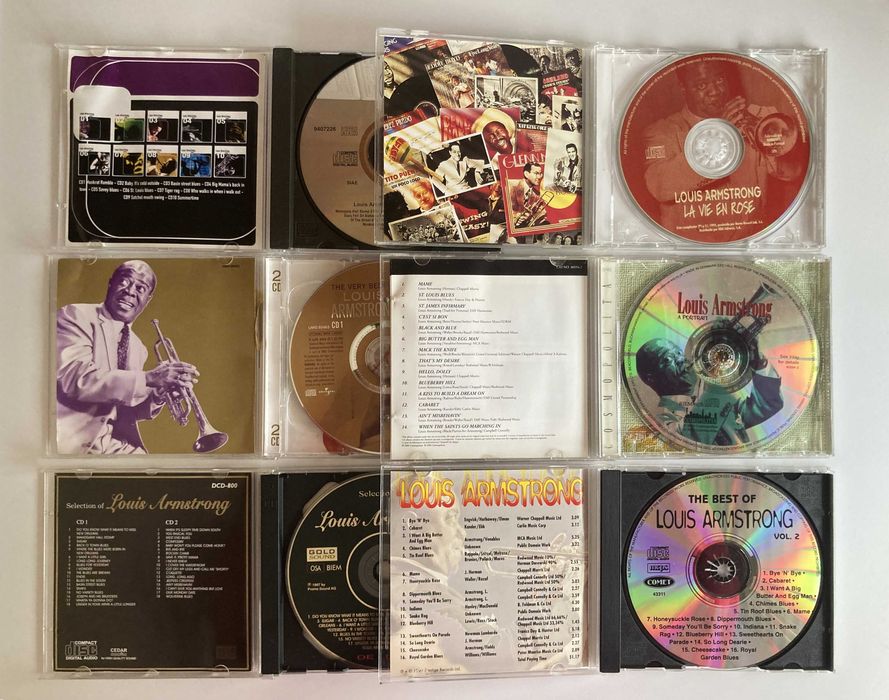 CDs Louis Armstrog Originais