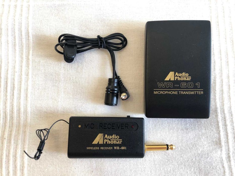 Microfone sem fios Audio Phonar WR-601 - SO HOJE