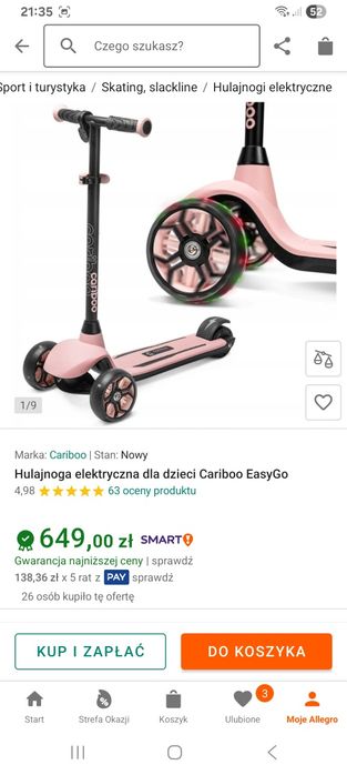 Hulajnoga elektryczna
