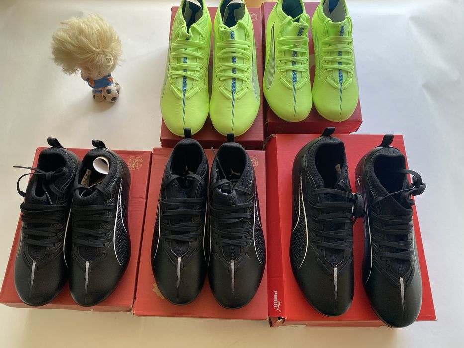 Нові дитячі бутси Puma Ultra 5 Match FG/AG Jr