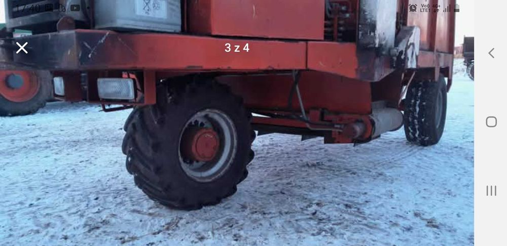 Paszowóz ścielarka rozścielacz kl truck