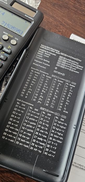 kalkulator casio fx-991 es plus 2nd edition