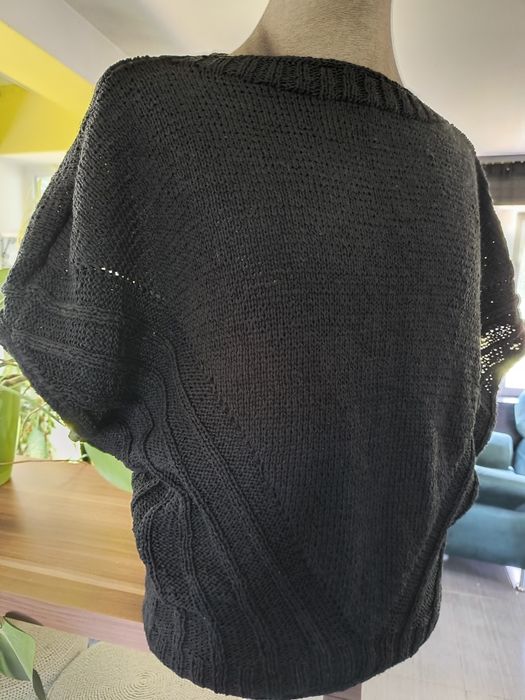 Bluzka kimono bezrękawnik ręcznie robiona