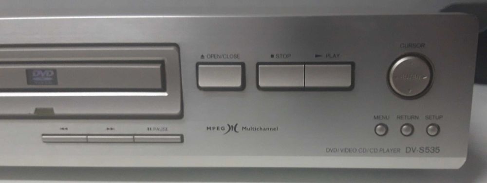 Onkyo DV-S535 Leitor DVD/CD  Ano 2000