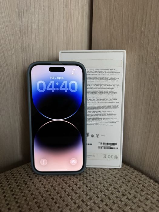 Iphone 14 pro, silver, 128 gb