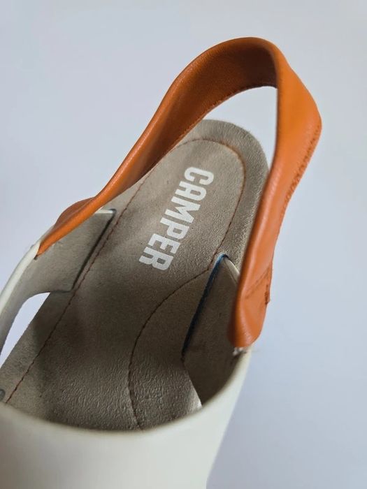 Sandały Camper Platform rozm. 40 skórzane na grubej podeszwie