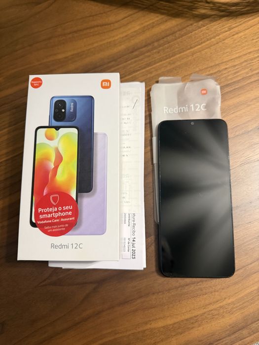 Redmi 12 C 128 GB Dual sim  com factura caixa e carregador
