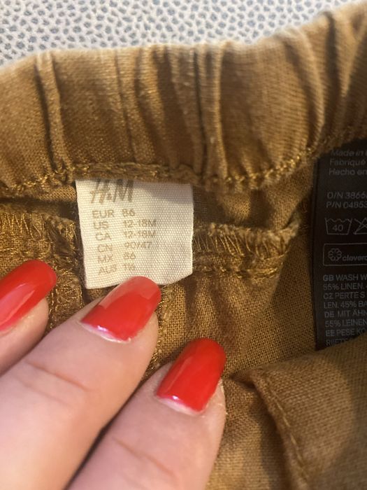 Spodenki h&m rozm 86