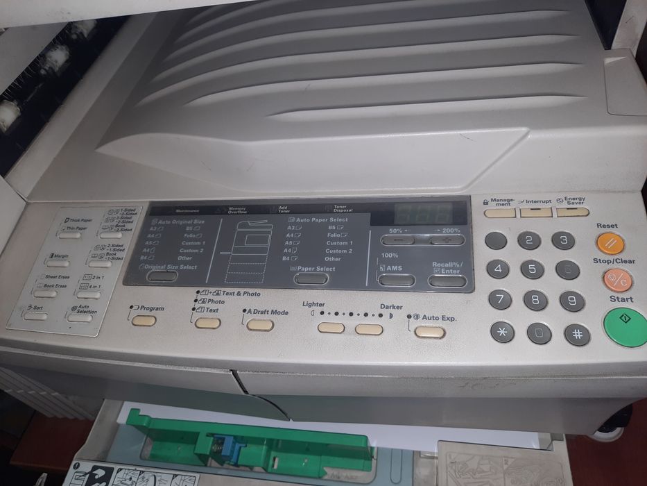 Utax cd-1016, dc-2016 копир/копір, 220v, 5.0 A, А3 формат, ч/б