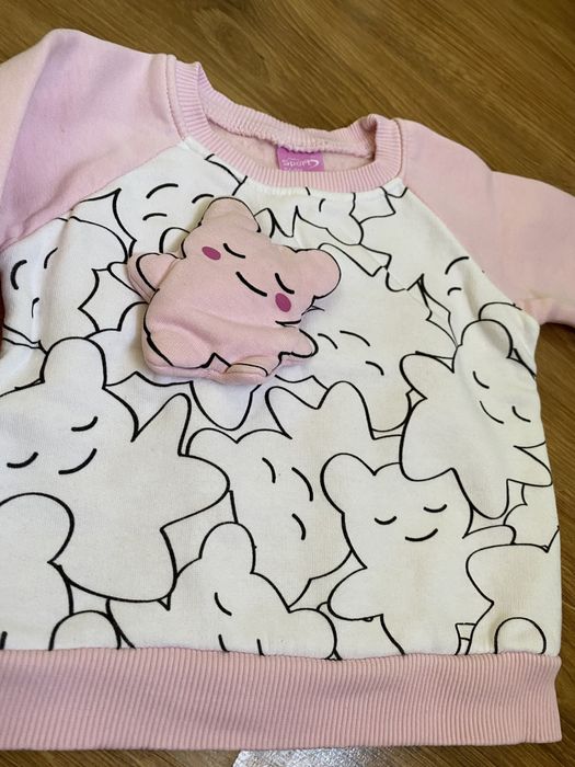 Костюмчик для дівчинки на флісі