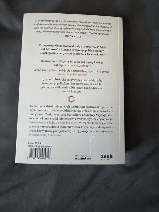 Książka “Bóg Techy” Sylwia Czubkowska