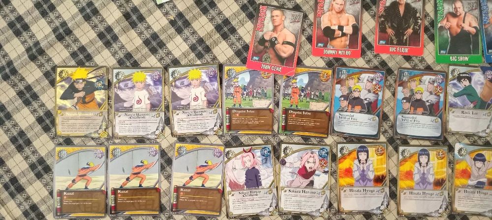 Cartas naruto originais