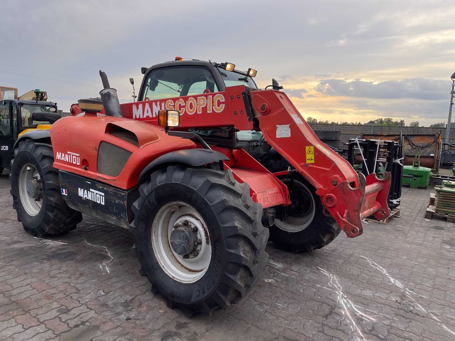 Ładowarka teleskopowa Manitou MLT 630 TURBO LS Bardzo ładny stan Zadbana 6 Metrów 3 Tony Perkins Gotowa do pracy Polecam 2004 ROK CAŁA W ORYGINALE!