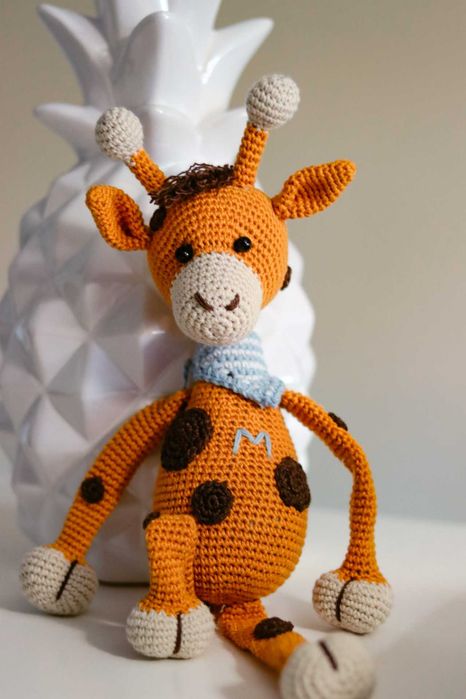 Girafa amigurumi