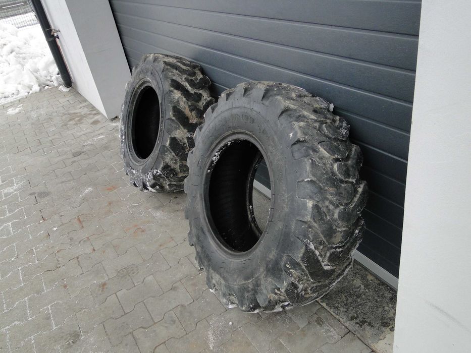 Opony Przód Opona 12.5/80-18 Koła JCB 3CX i inne maszyny Oryginał