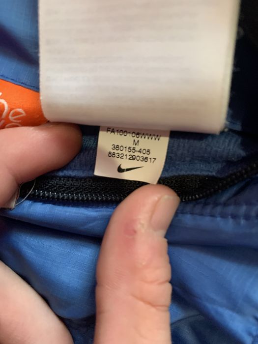 Мікропуховик Nike