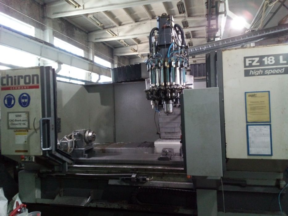 Фрезерный обрабатывающий центр Chiron FZ 18 L , 4-я ось