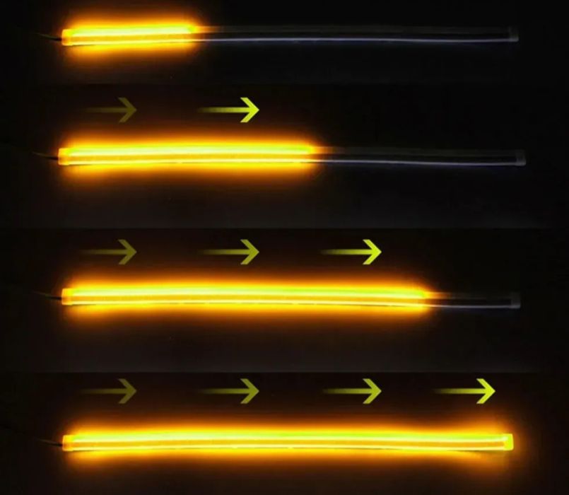 Противотуманки, ходовые огни