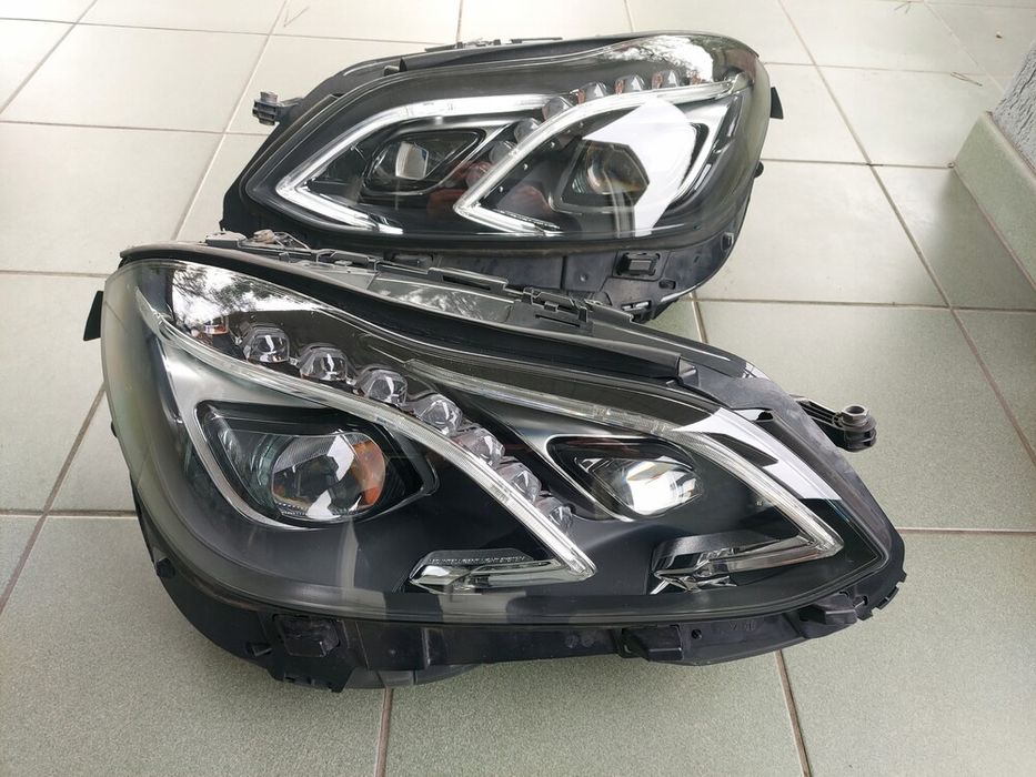 Фары передние фара левая правая Mercedes Benz w212 E class full led