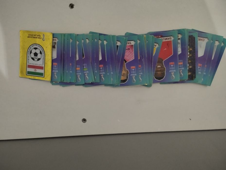 Lote de cromos comuns do mundial 2022