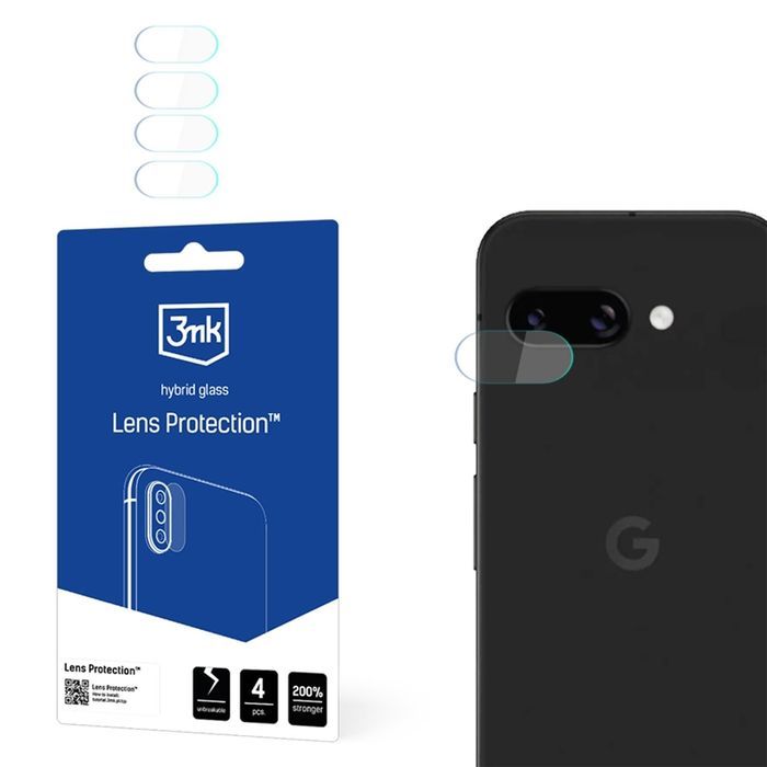3mk Lens Protection - Szkło na obiektyw Google Pixel 9a (4 zestawy)