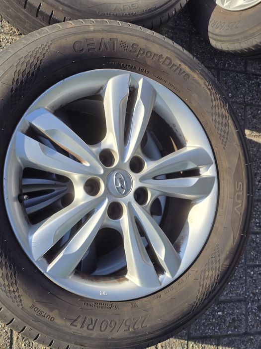 Оригінальні диски (титани) R17 до Hyundai IX35  (Tucson,  Santa Fe)