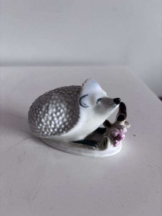 Figurka jeż - ZSOLNAY vintage retro prl