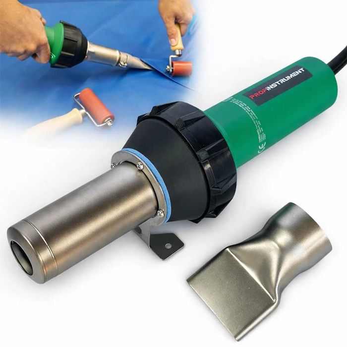 Промисловий фен для пайки ПВХ 3400 Вт (3.4 кВт)