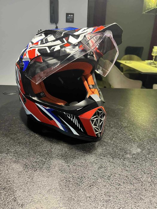 Kask motocyklowy dziecięcy enduro LS2 MX437J
