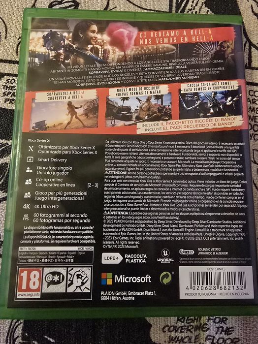 Dead Island 2 Xbox One/Series X Day one Edition