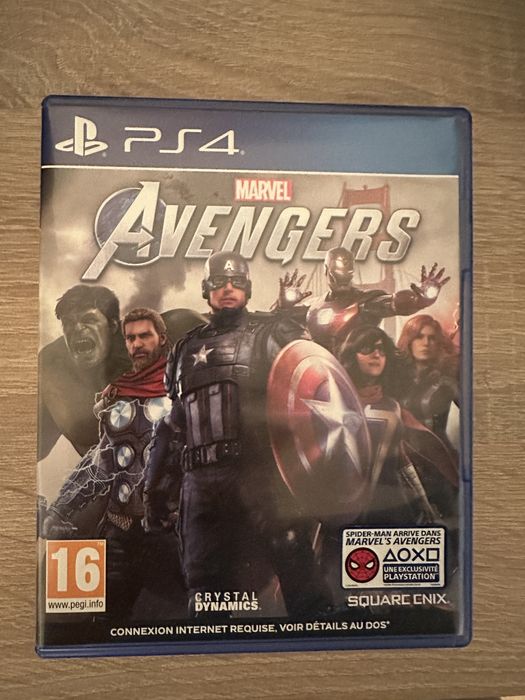 Gra Avengers na ps4 ps5  Polski Dubbing w stanie idealnym .