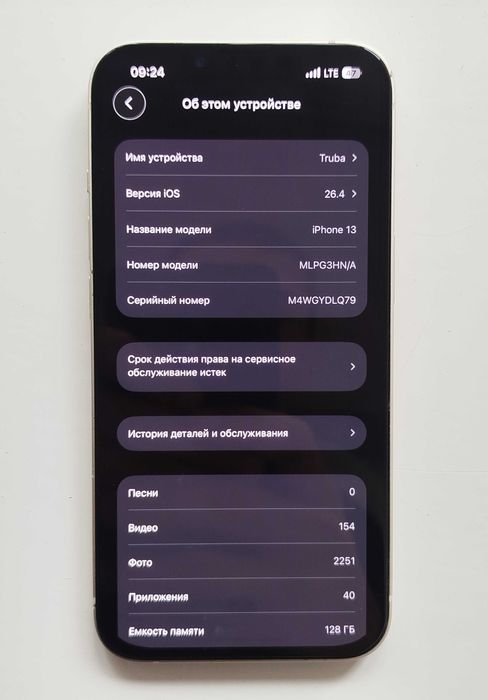 Iphone 13 128gb білий