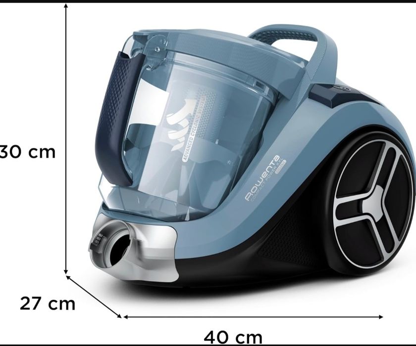 Rowenta Compact Power Xxl Odkurzacz, Niebieski, 550W 220V
