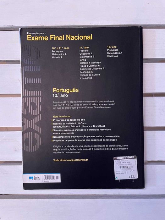 Preparação para Exame Português 10º e Matemática A 12º