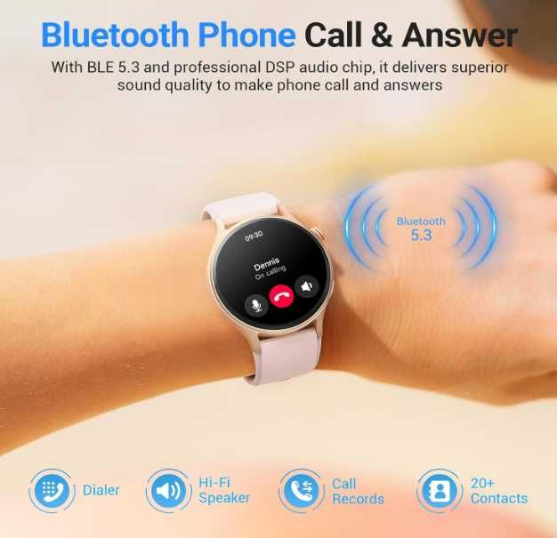 Smartwatch Inteligentny Fitpolo DR06 Róż