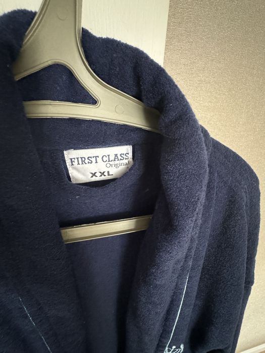 Мужской халат на флисе