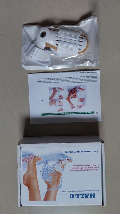 Aparat korygujący na haluksy