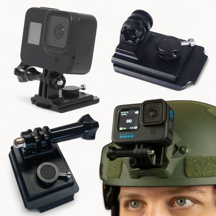 Крепление для шлема для экшн камеры GoPro. Кріплення для гоупро