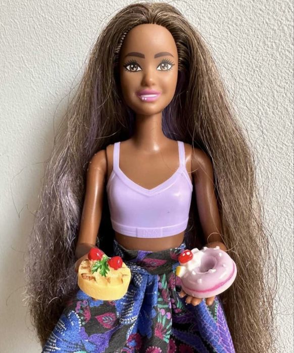 Jedzenie słodycze dla lalki Barbie 17szt
