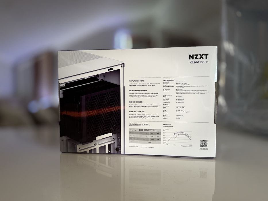 Fonte NZXT C1200 Gold PCI 3.1 PSU 2025
