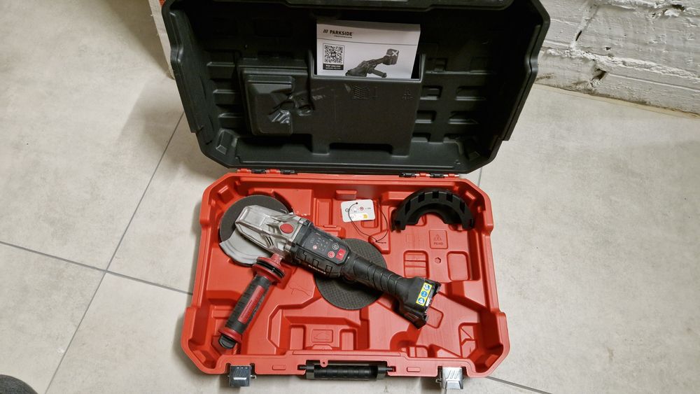 Szlifierka kątowa Parkside